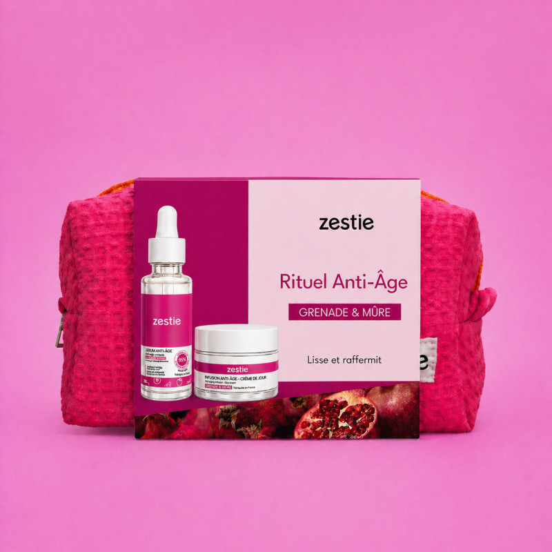 TROUSSE ZESTIE - ROUTINE ANTI-ÂGE